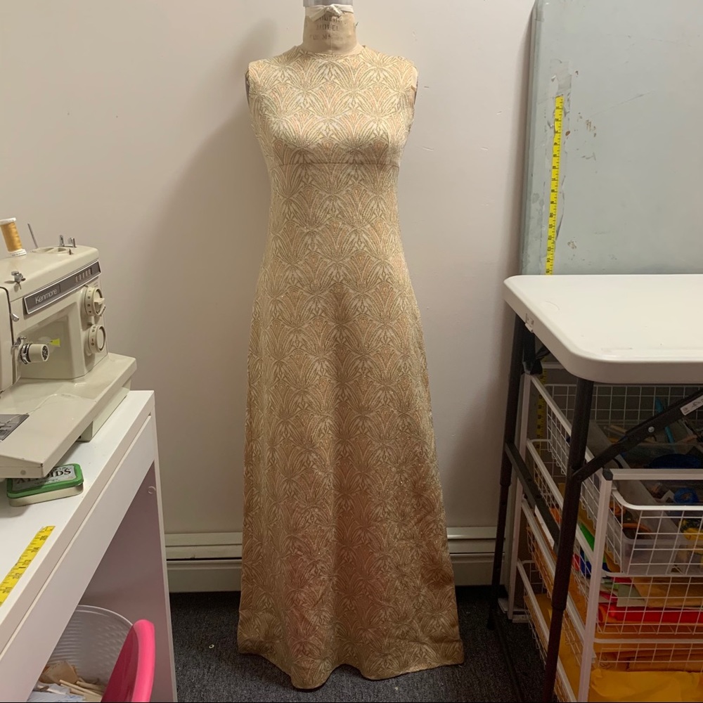 Vintage Art Deco gown Odys de Paris for McEvoy